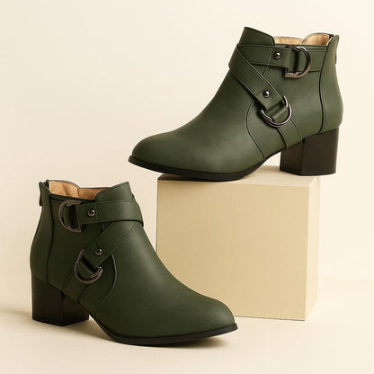 Comfortable Low Heel Ankle Support Boots for Women