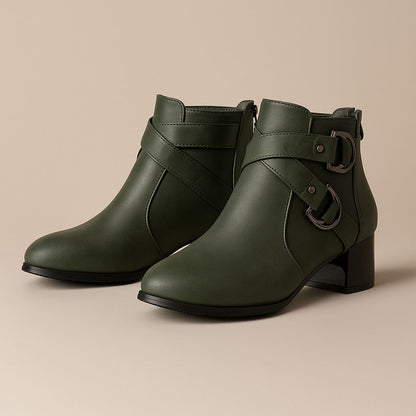 Comfortable Low Heel Ankle Support Boots for Women