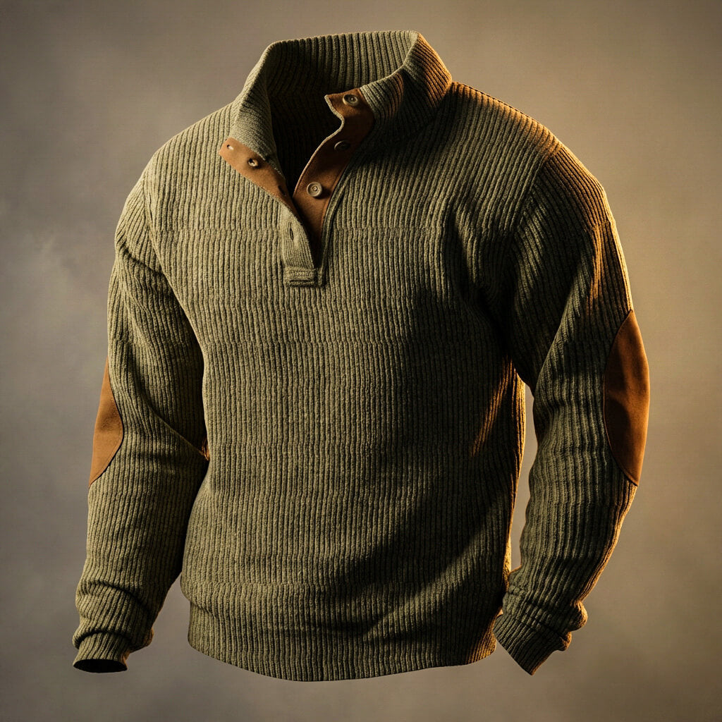 Luxury Textured Button Down Shirt - VibreMode