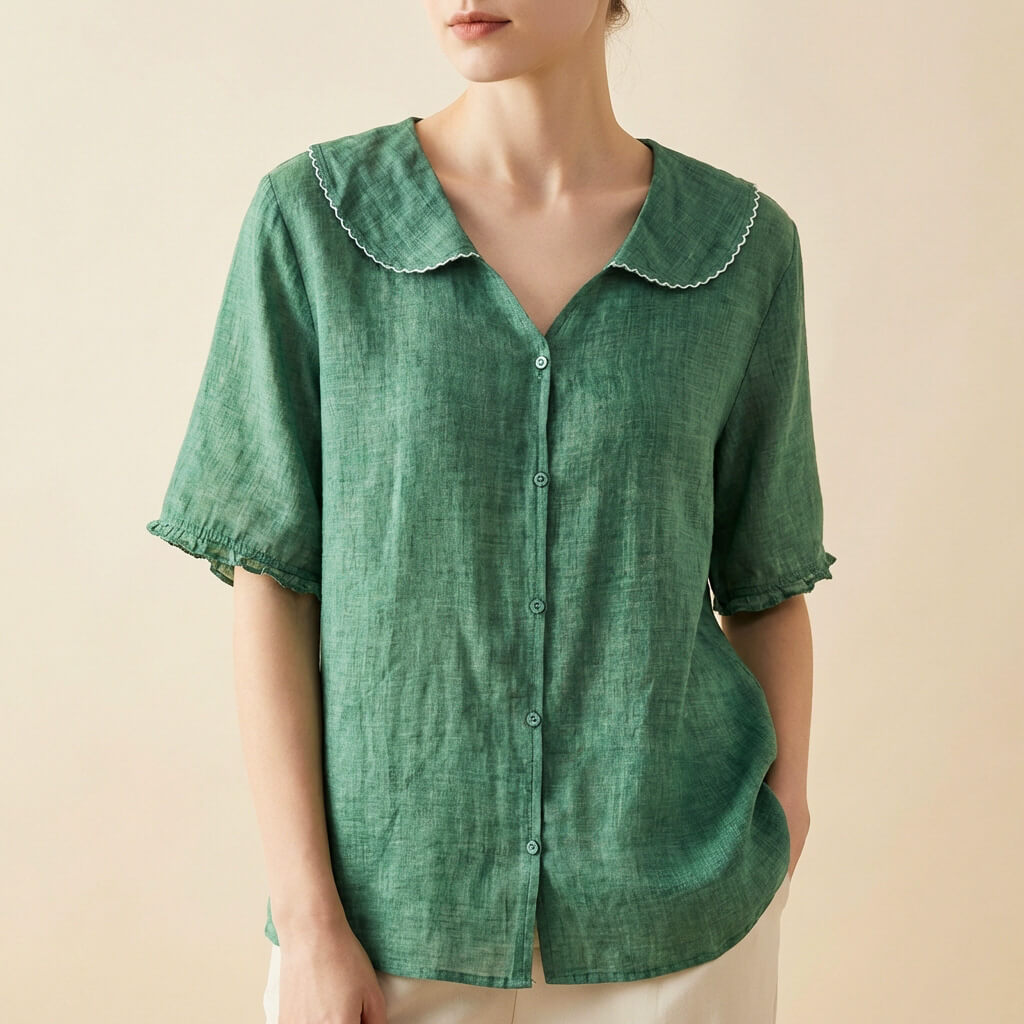 Classic Casual Linen Shirt - VibreMode