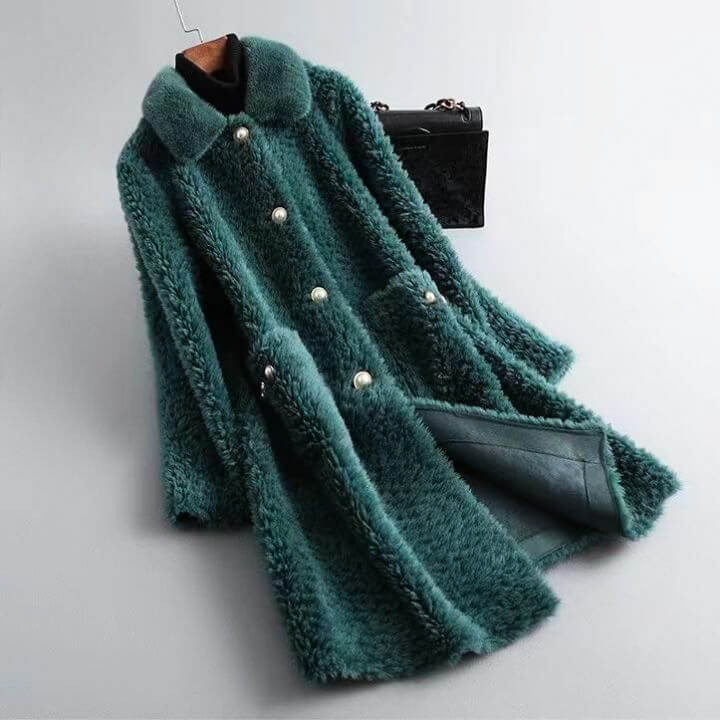 Luxury Faux Fur Winter Coat - VibreMode