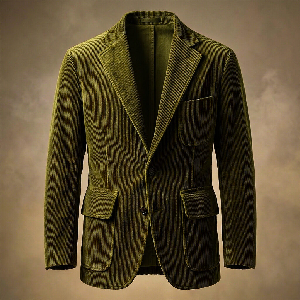 Luxury Textured Cotton Jacket