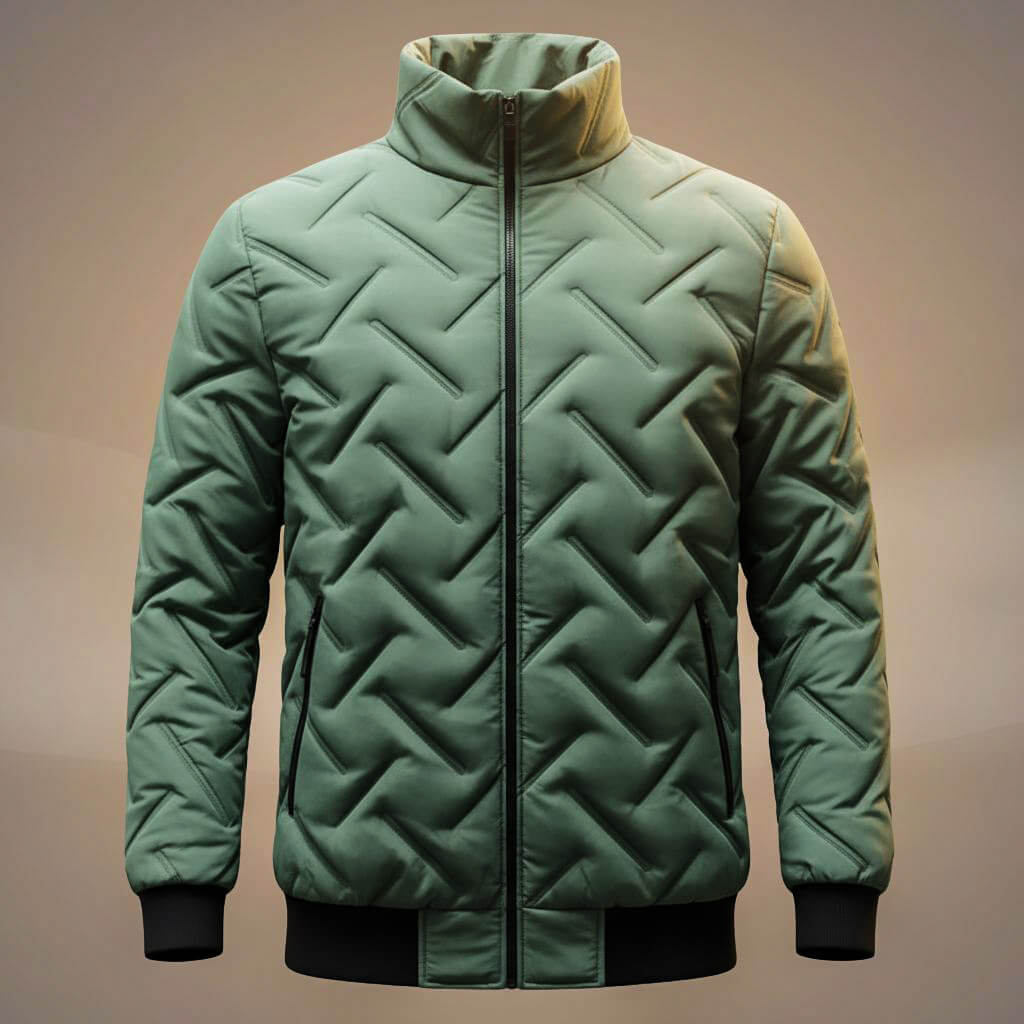 Warm Padded Down Coat - VibreMode