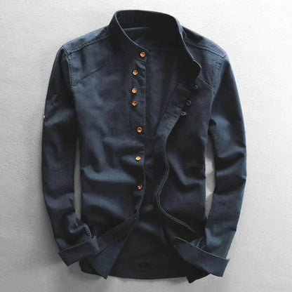 Men's Button Down Cotton Shirt - VibreMode
