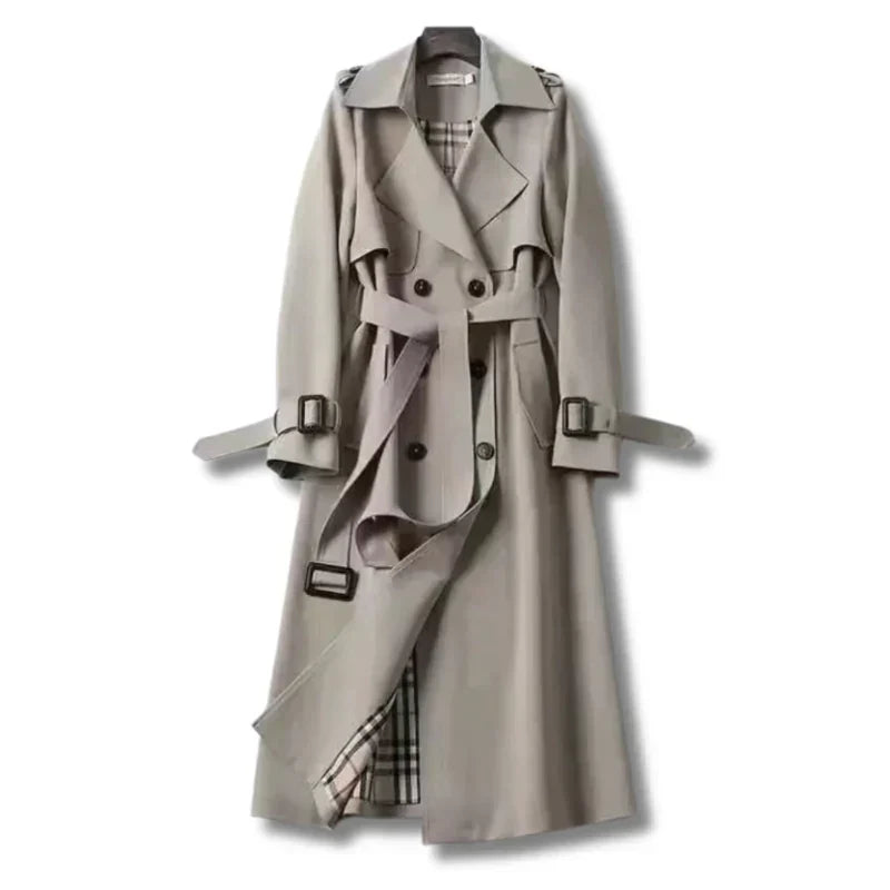 Timeless Women's Belted Spring Trench Coat