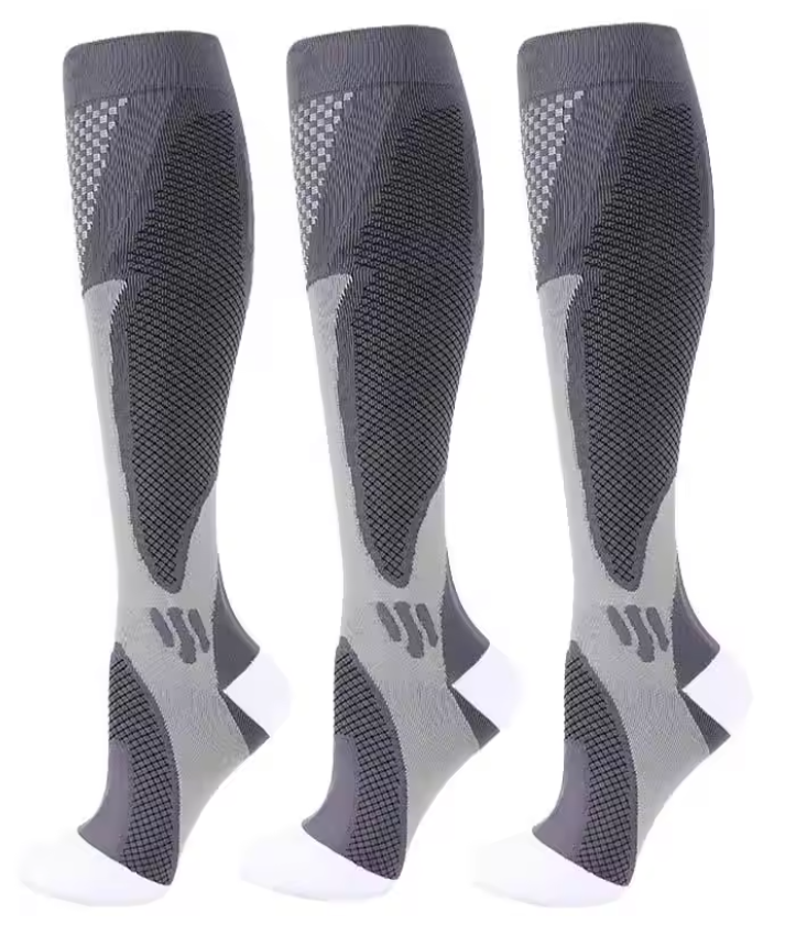 Knee High Compression Socks Support Varicose Veins Relief
