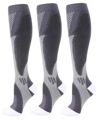 Knee High Compression Socks Support Varicose Veins Relief