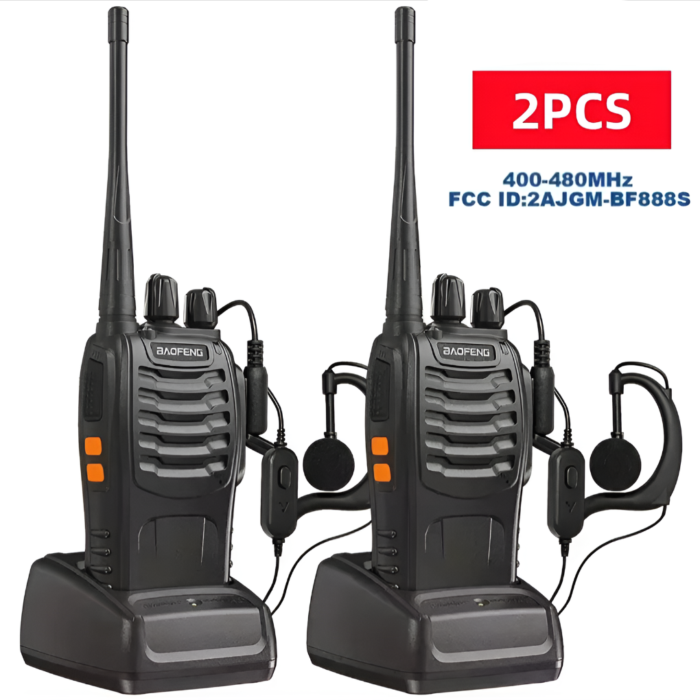Rechargeable Two Way Radio Walkie Talkie - VibreMode