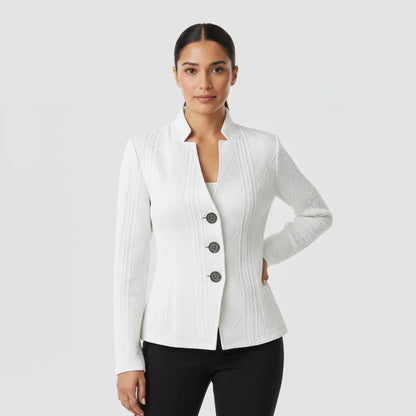 Women's Fitted Blazer Button Front