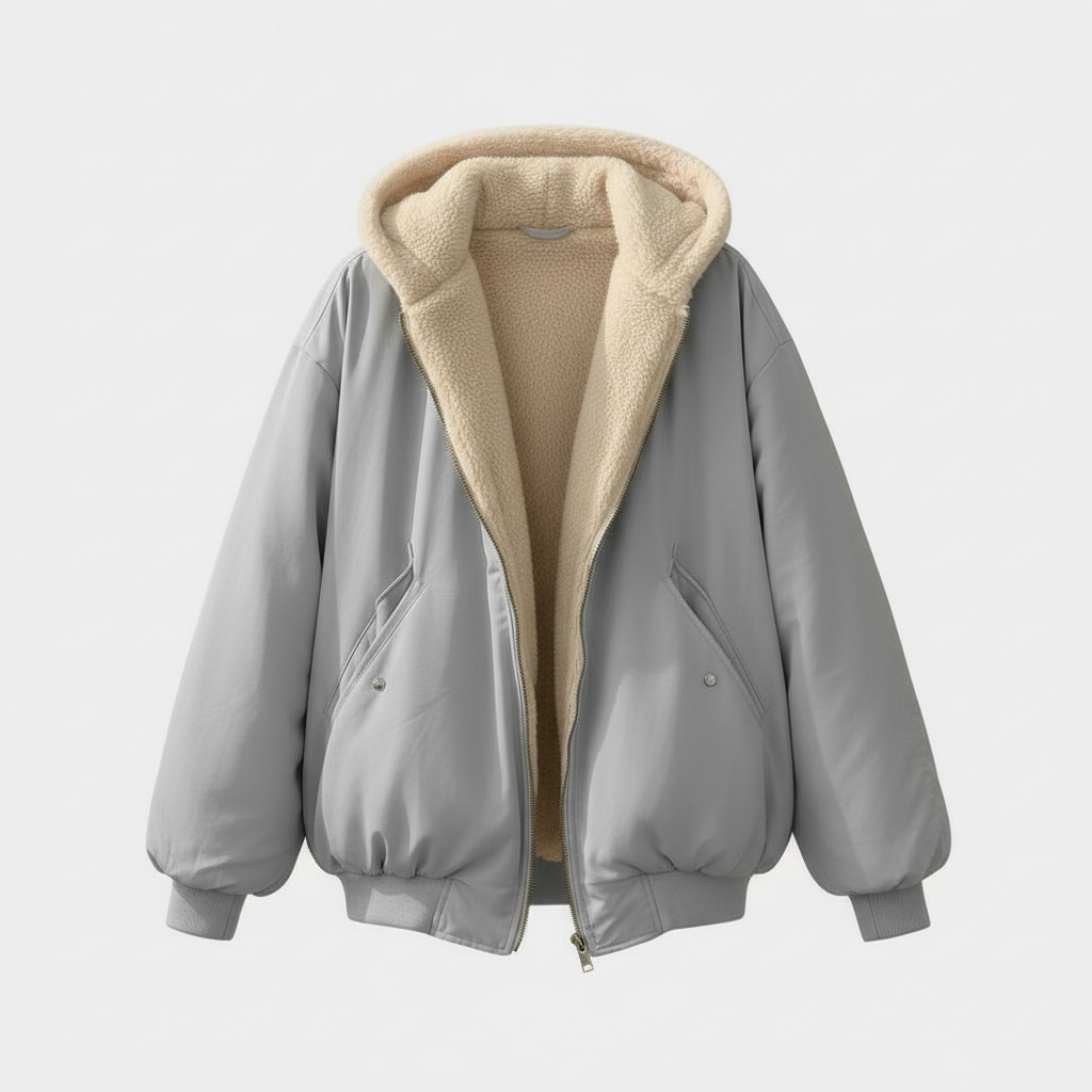 Image of Hailey | Women's Hooded Bomber Jacket