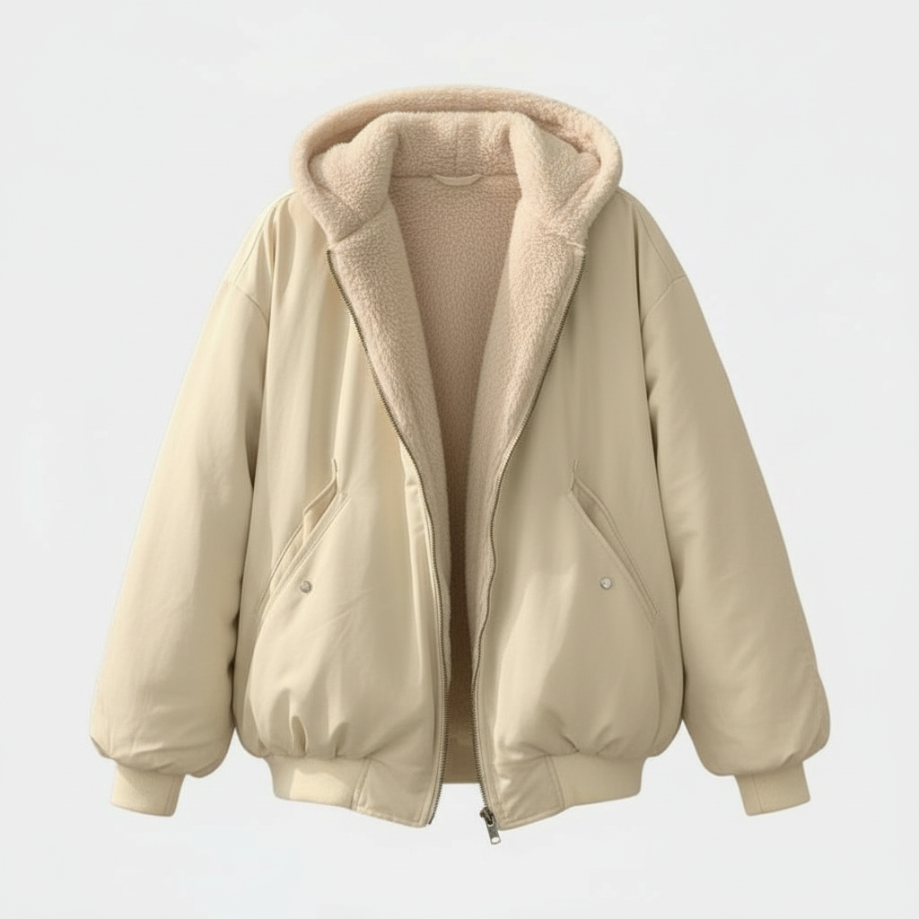 Image of Hailey | Women's Hooded Bomber Jacket
