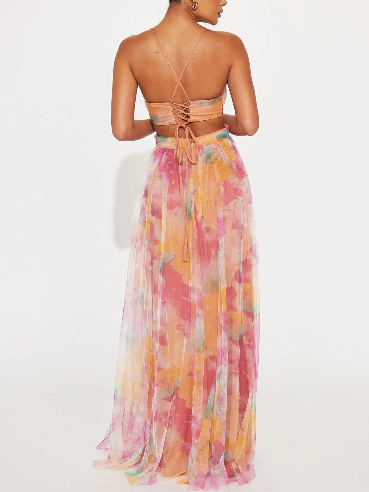 Image of Hallie | Women's Sleeveless Floral Maxi Dress