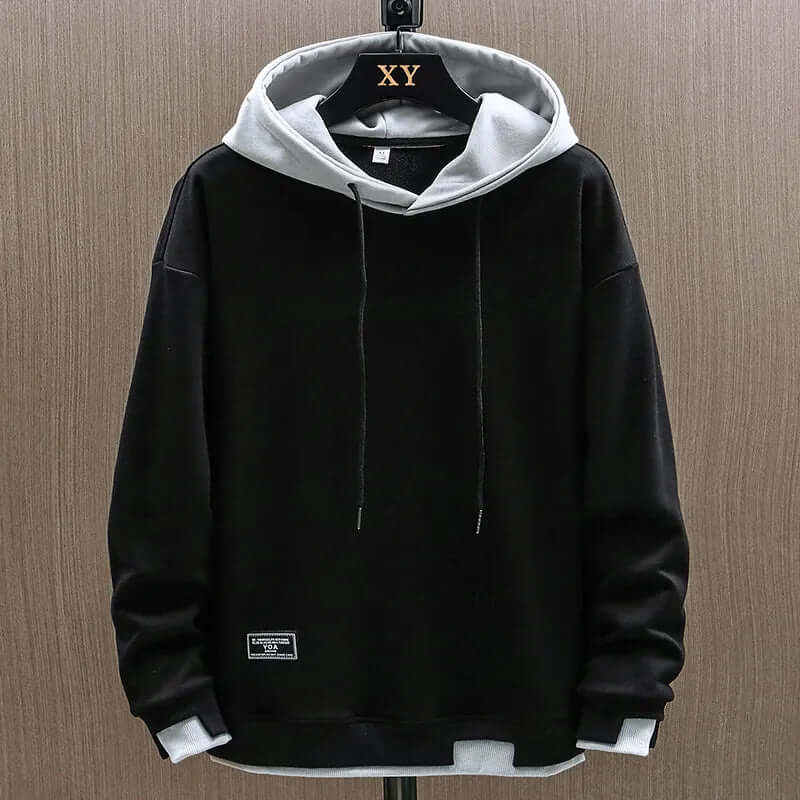 Image of Harley | Men's Color Block Pullover Hoodie