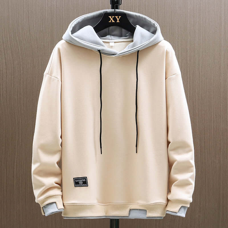 Image of Harley | Men's Color Block Pullover Hoodie