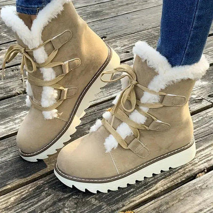 Warm Fuzzy Insulated Snow Boots - VibreMode