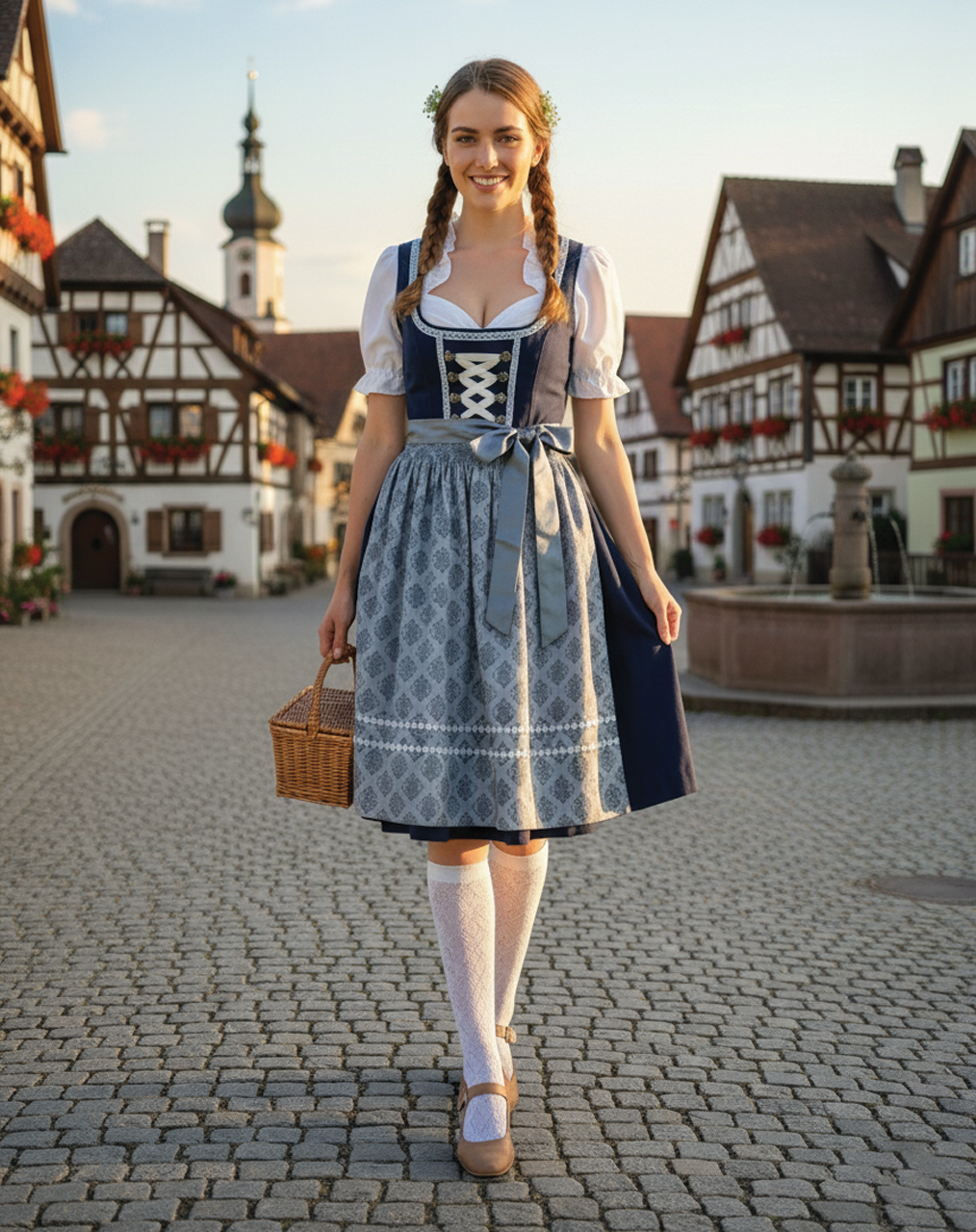 Traditional German Oktoberfest Dress - VibreMode