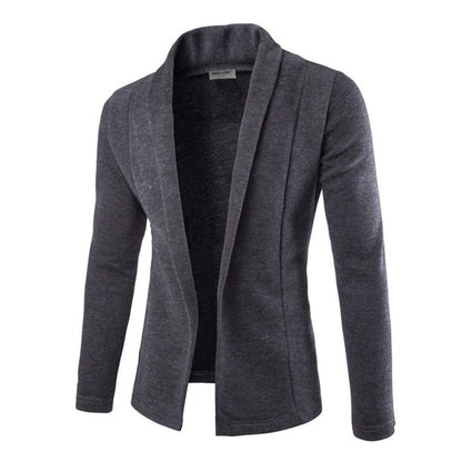 Harrison Men's Open Front Shawl Cardigan - VibreMode