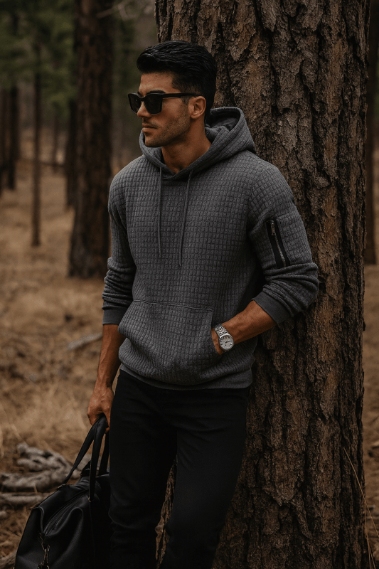 Men's Hooded Long Sleeve Hoodie