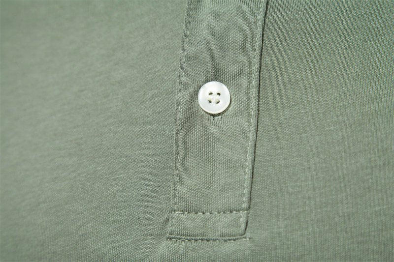 Men's Lightweight Polo Shirt Summer White