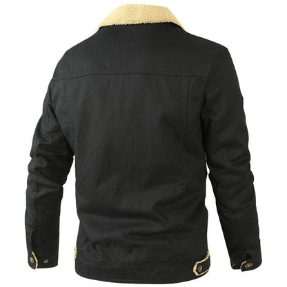 Men's Sherpa Lined Winter Jacket
