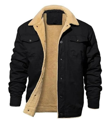Men's Sherpa Lined Winter Jacket