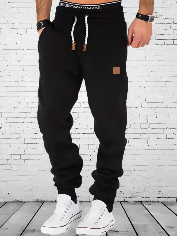 Men's Slim Fit Jogger Pants Tapered Cuff - VibreMode