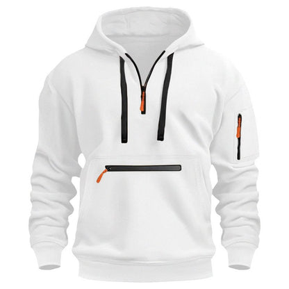 Men's Half Zip Pullover Hoodie