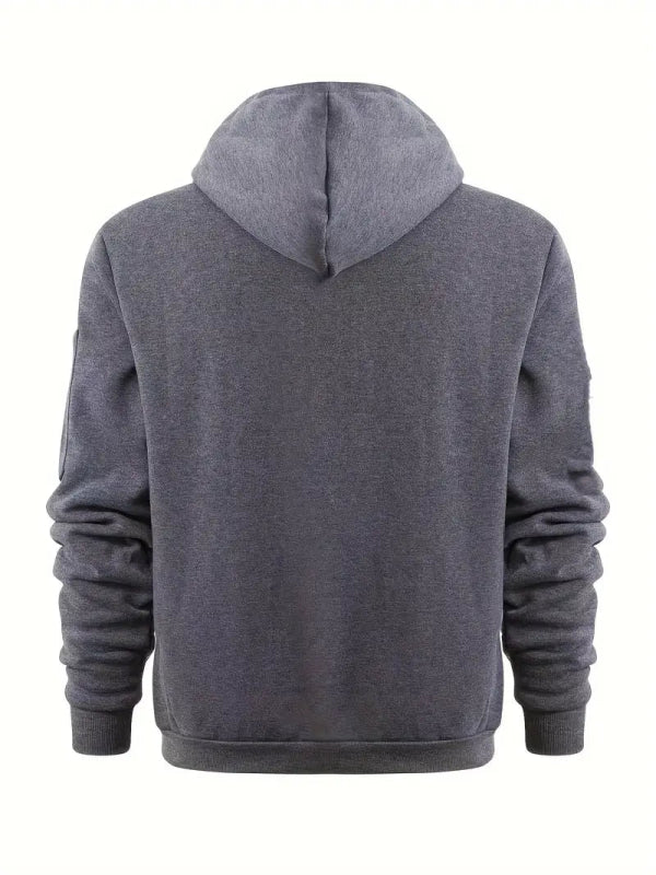 Men's Half Zip Pullover Hoodie