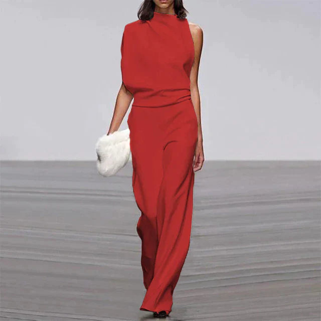 Image of Heather | Women's Wide Leg Two-Piece Set