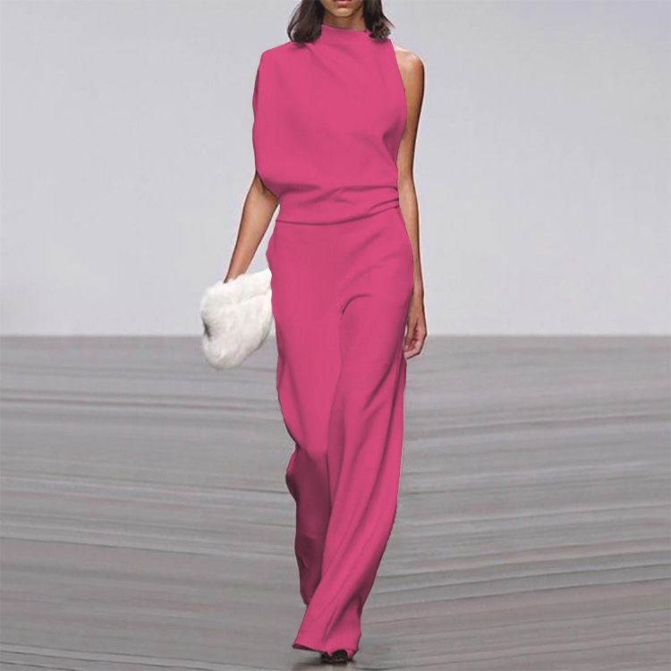Image of Heather | Women's Wide Leg Two-Piece Set