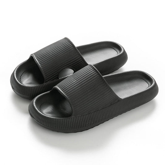 Comfort Arch Support Slide Sandals - Black - VibreMode