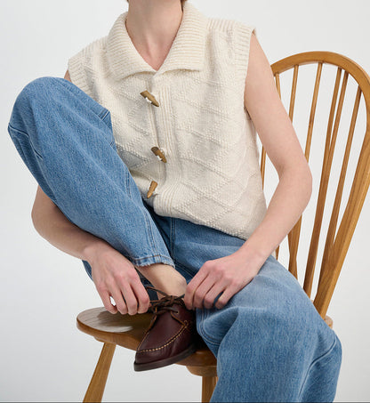 Image of Helen | Women's Button Front Sweater Vest