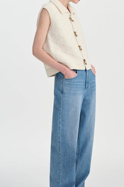 Image of Helen | Women's Button Front Sweater Vest