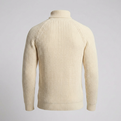 Men's Knit Turtleneck Winter Sweater