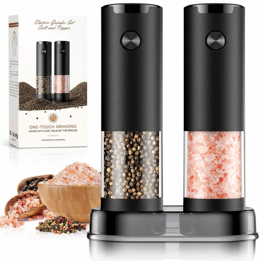 Electric Salt Pepper Grinder Set - VibreMode