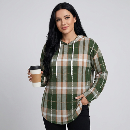 Women's Long Sleeve Crew Neck Sweatshirt - VibreMode