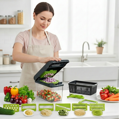 4-In-1 Vegetable Chopper Spiralizer