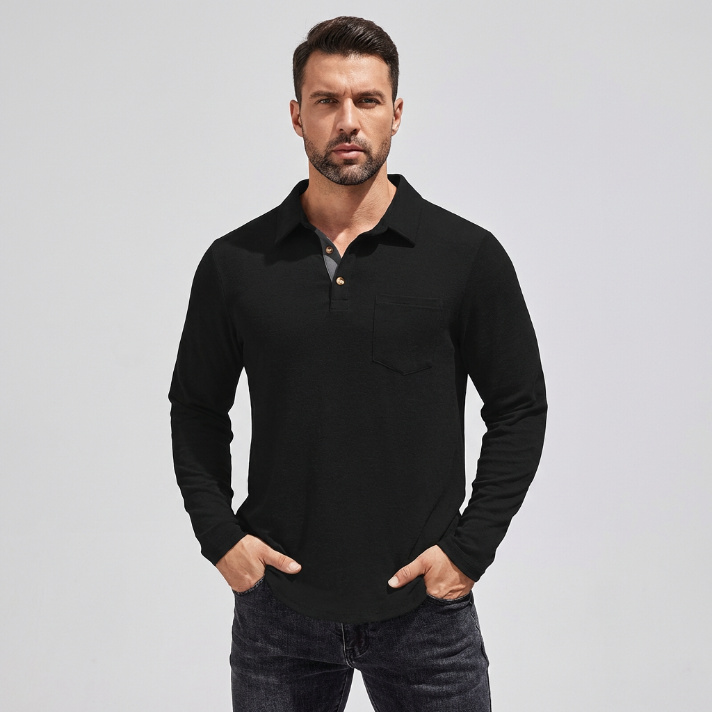 Men's Crew Neck T-Shirt Classic Cotton - VibreMode
