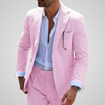 Men's Two-Piece Summer Suit