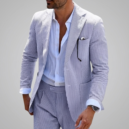 Men's Two-Piece Summer Suit