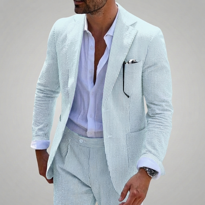 Men's Two-Piece Summer Suit