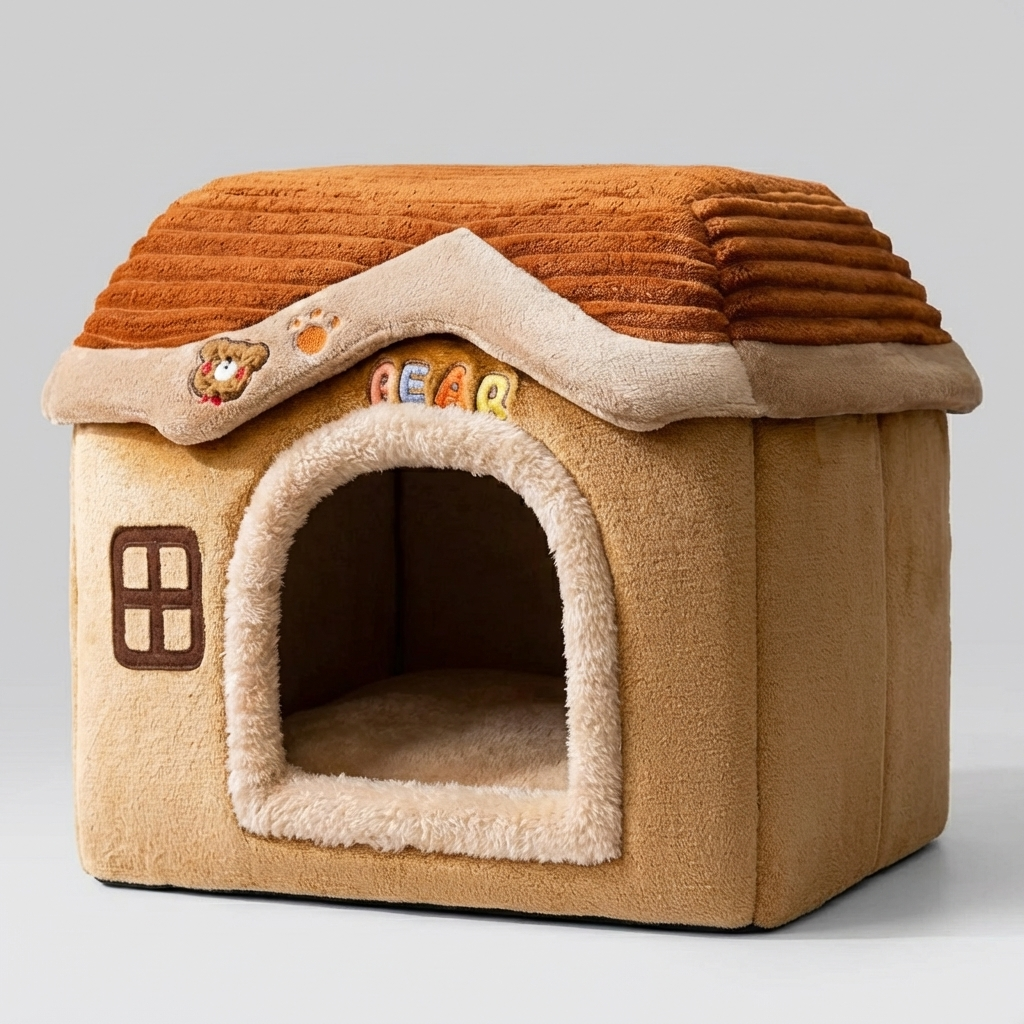 Pet Plush Bed For Dogs And Cats - VibreMode