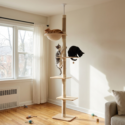 Cat Tower Floor to Ceiling