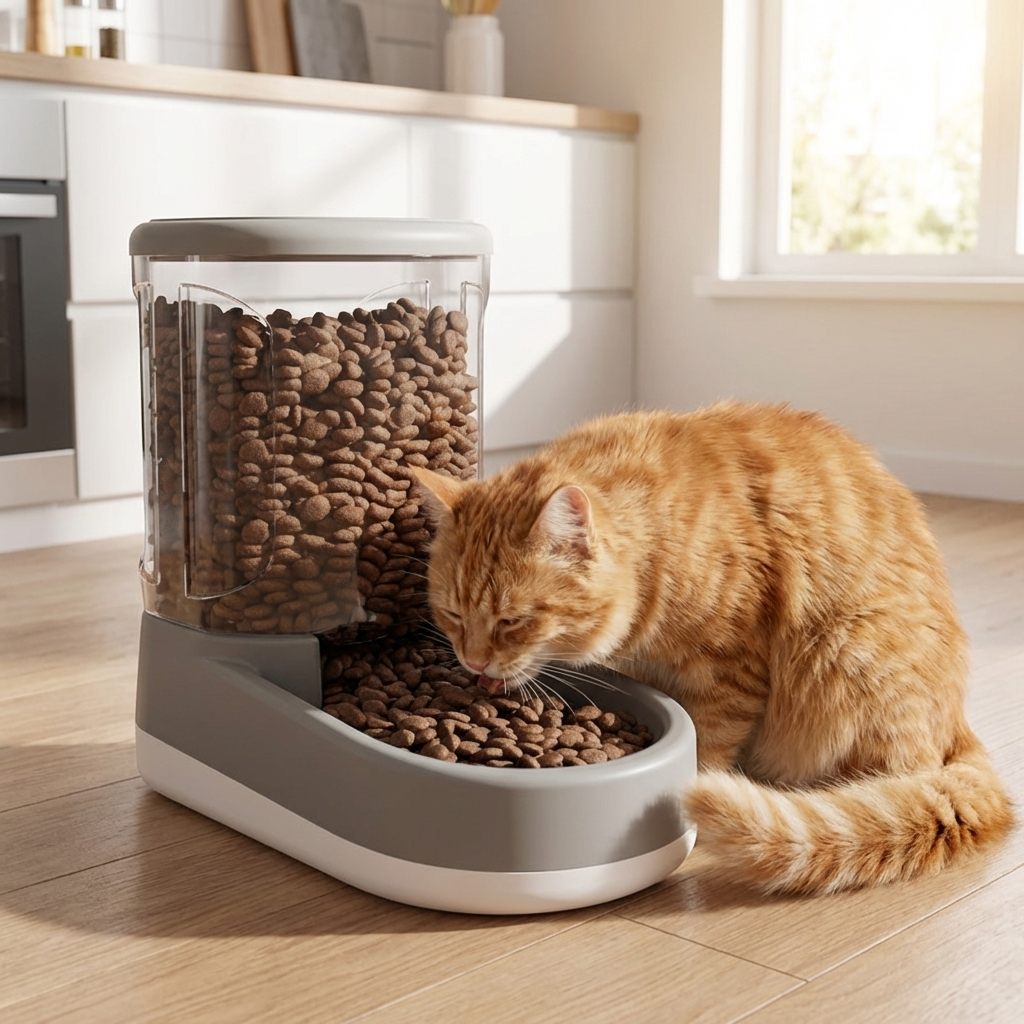 Automatic Pet Feeder Water Dispenser