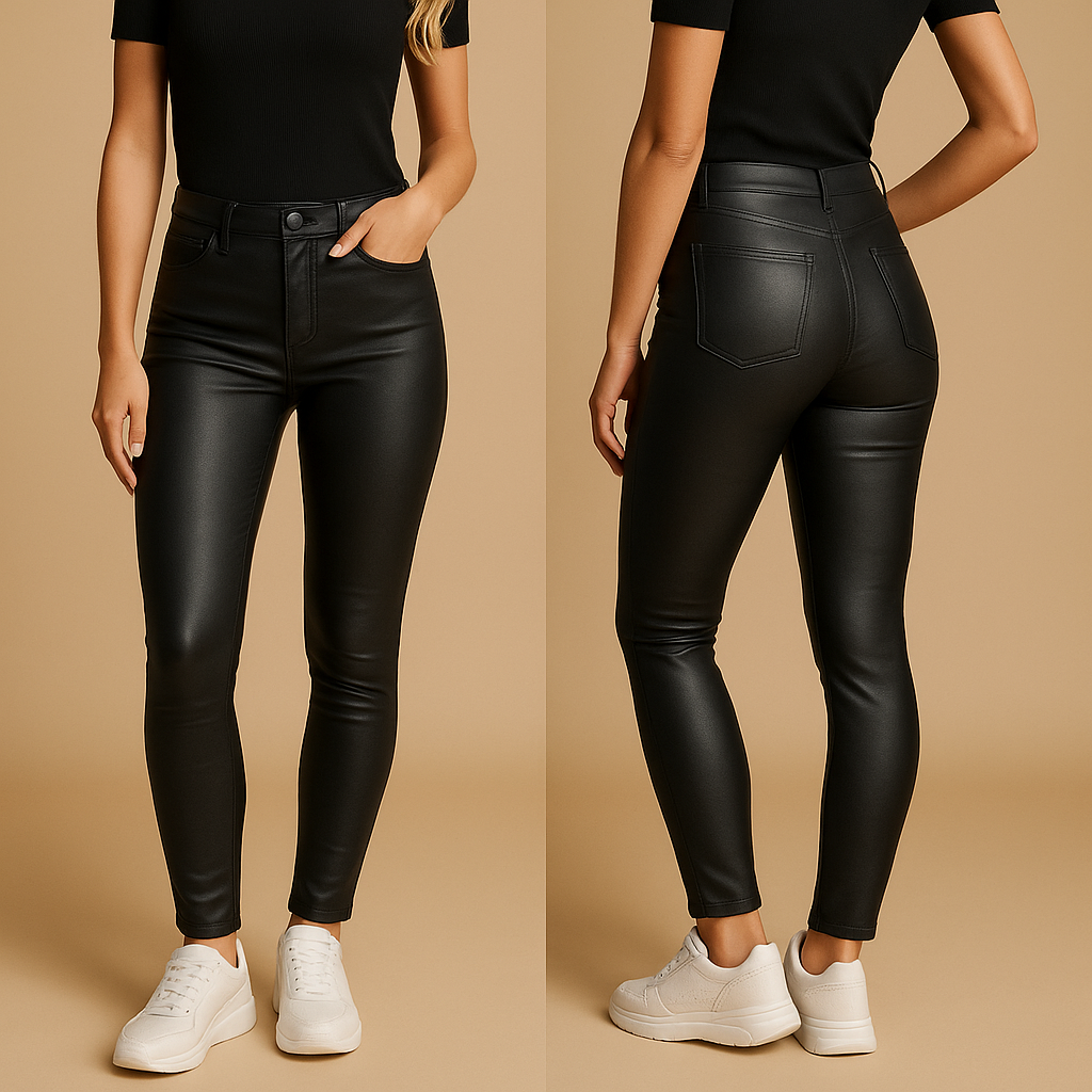 Women's Slim Fit High Waist Pants Madison - VibreMode
