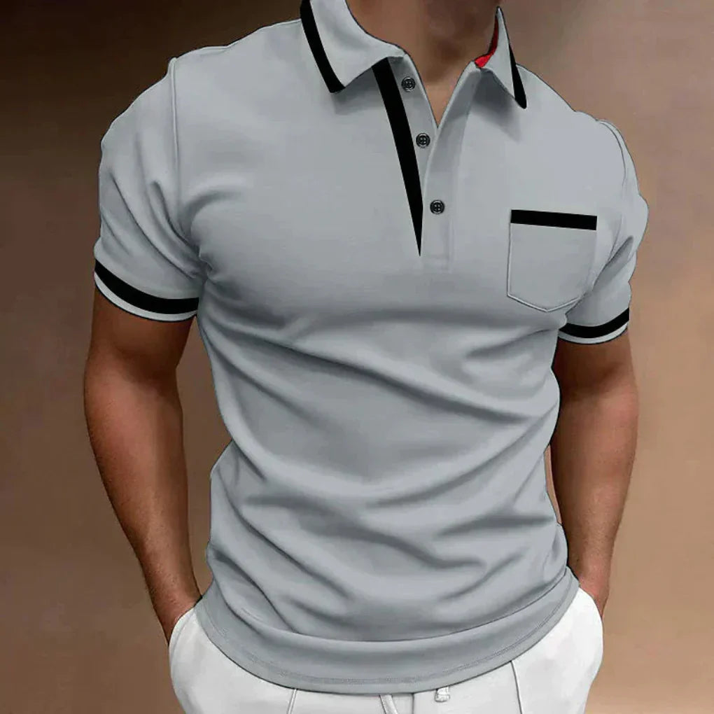Men's Polo Shirt Classic Fit Cotton