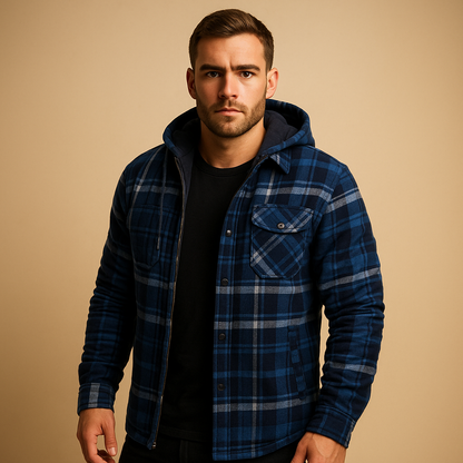 Warm Mens Puffer Coat - VibreMode