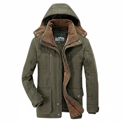 Men's Military Hooded Winter Jacket