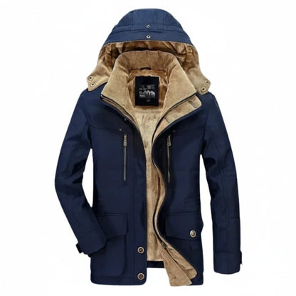 Men's Military Hooded Winter Jacket