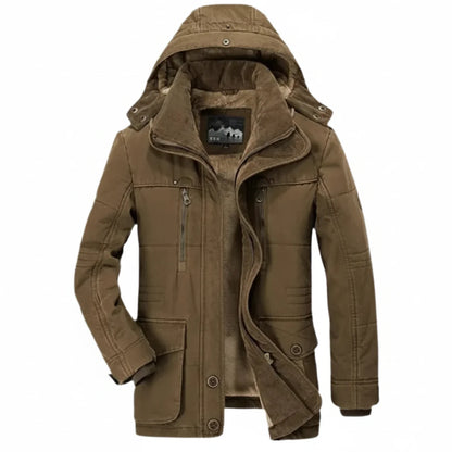 Men's Military Hooded Winter Jacket